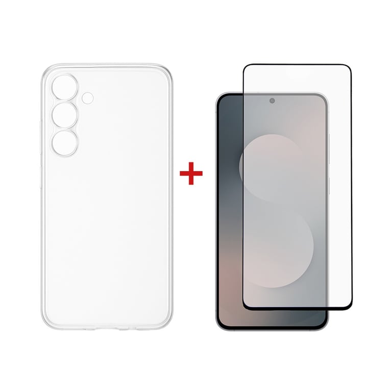 Чохол до мобільного телефона Dengos Samsung Galaxy S25 FE TPU+glass Transparent (DG-KM-172) - фото 1