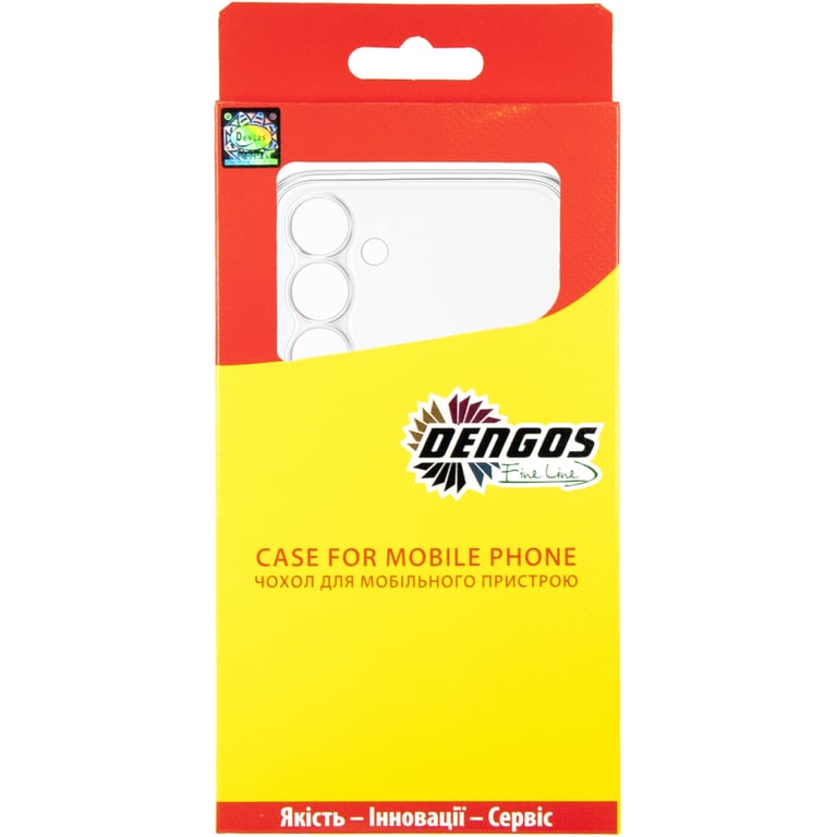 Чохол до мобільного телефона Dengos Samsung Galaxy S25 FE TPU+glass Transparent (DG-KM-172) - фото 4