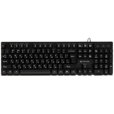 Клавіатура Hölmer K-01GS RGB Backlight USB UA Black (K-01GS) - фото 1