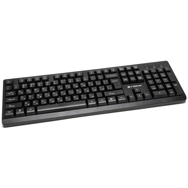 Клавіатура Hölmer K-02OF USB UA Black (K-02OF) - фото 2