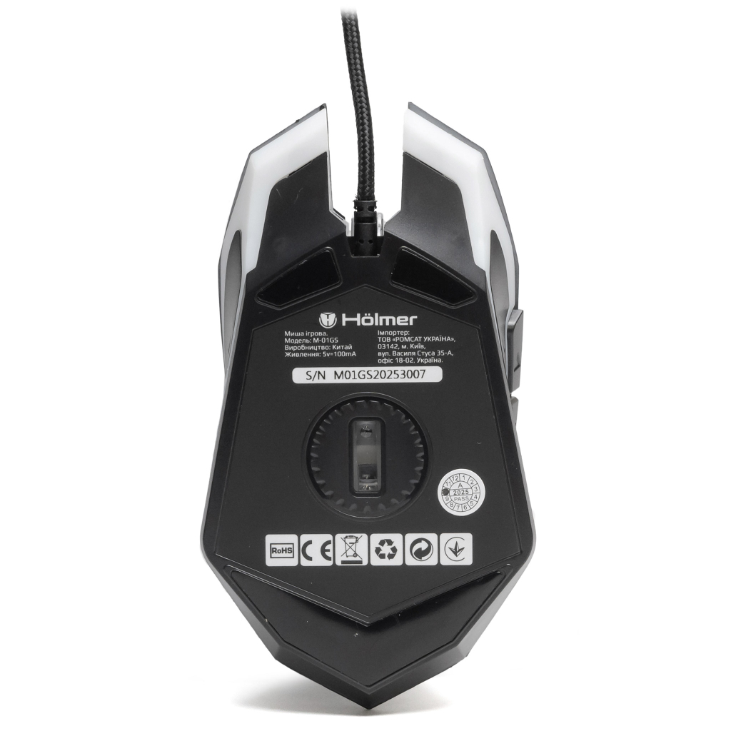 Мишка Hölmer M-01GS USB Black (M-01GS) - фото 10 Мишка Hölmer M-01GS USB Black (M-01GS) - фото 10