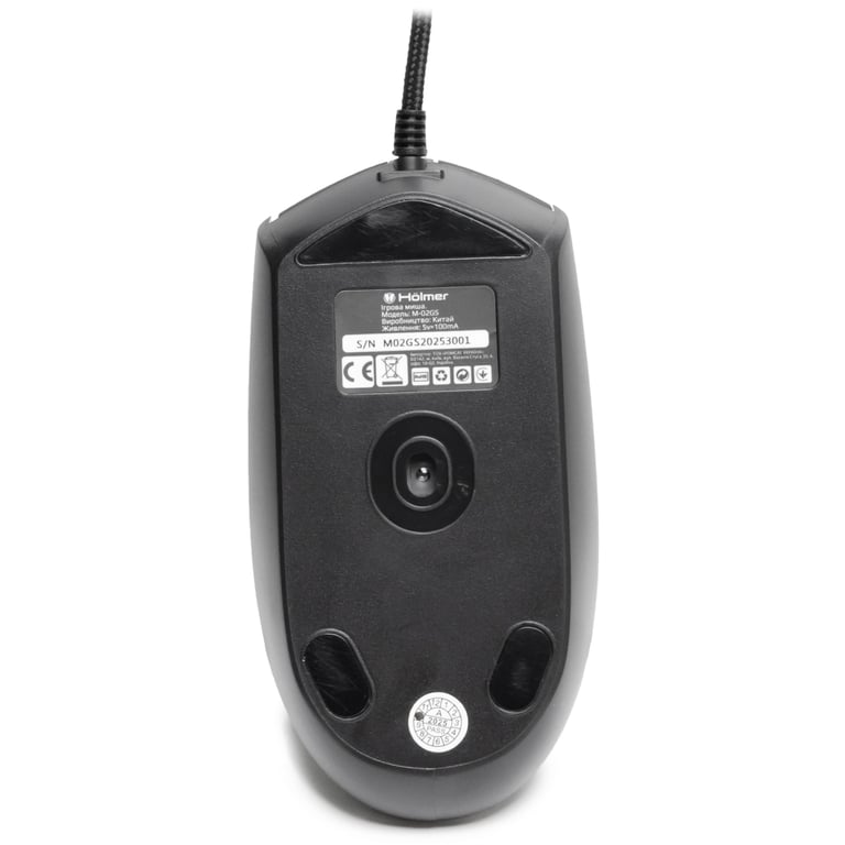 Мишка Hölmer M-02GS USB Black (M-02GS) - фото 11