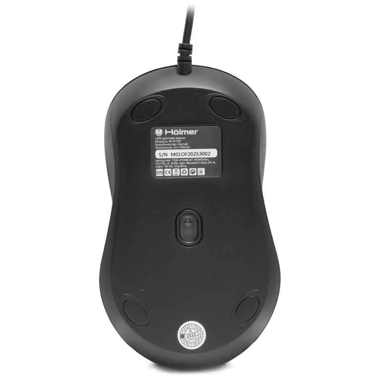 Мишка Hölmer M-01OF USB Black (M-01OF) - фото 11