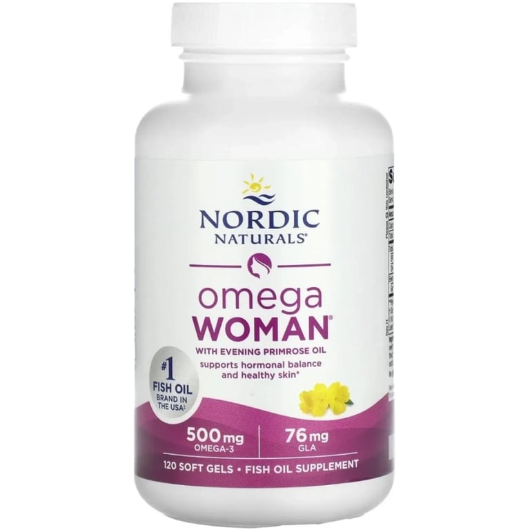 Вітамінно-мінеральний комплекс Nordic Naturals Омега для жінок з маслом примули вечірньої, смак лимон (NOR-01780) - фото 5