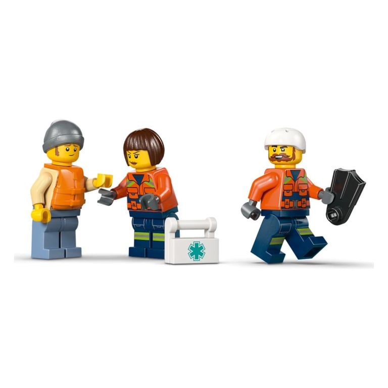 Конструктор LEGO City Рятувальний катер і гелікоптер берегової охорони (60504) - фото 5