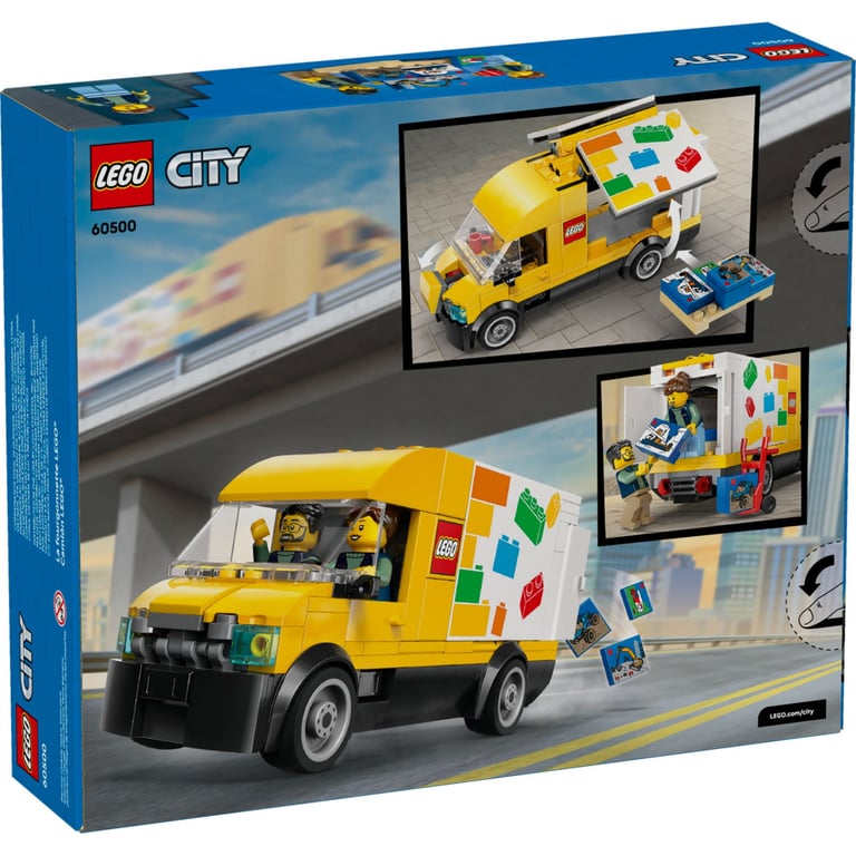 Конструктор LEGO City Фургон LEGO (60500) - фото 7