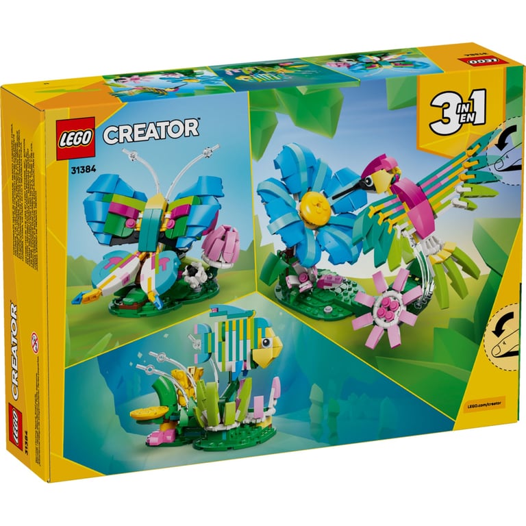 Конструктор LEGO Creator Дикі тварини: барвистий колібрі (31384) - фото 8