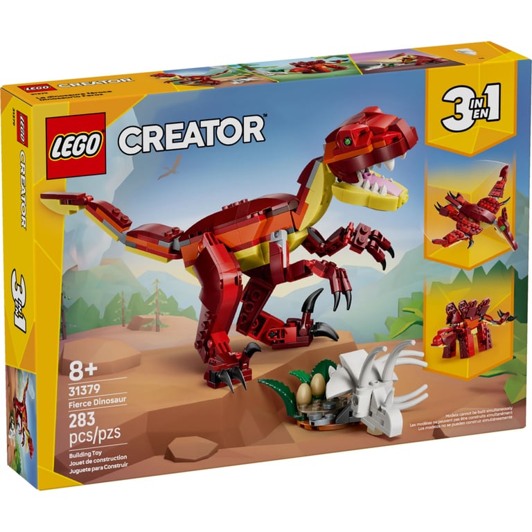 Конструктор LEGO Creator Лютий динозавр (31379) - фото 1