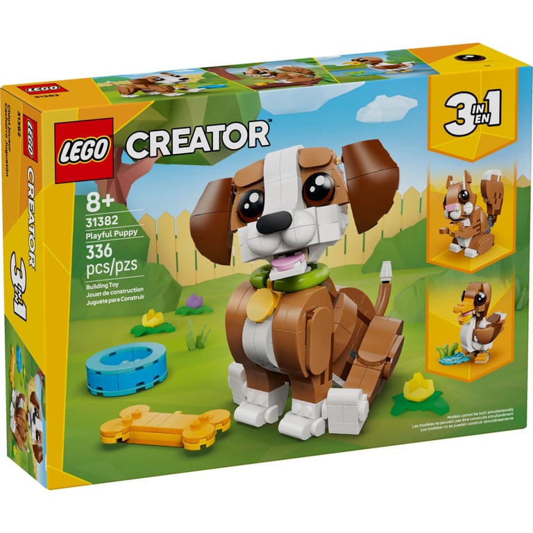 Конструктор LEGO Creator Чарівні тварини: грайливе цуценя (31382) - фото 1