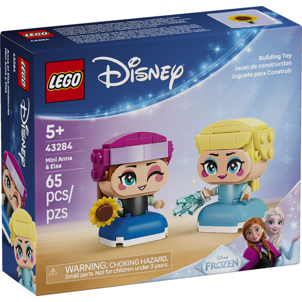 Конструктор LEGO Disney Princess Мініпринцеси Анна та Ельза (43284)