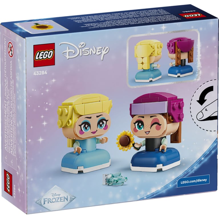 Конструктор LEGO Disney Princess Мініпринцеси Анна та Ельза (43284) - фото 6