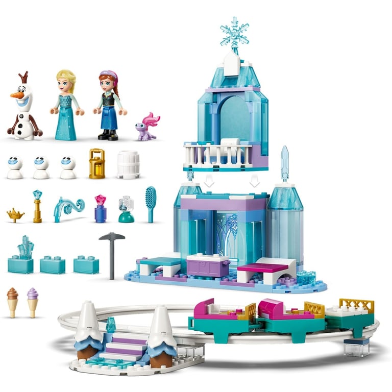 Конструктор LEGO Disney Princess Крижаний палац Ельзи та веселе катання на санчатах (43281) - фото 3