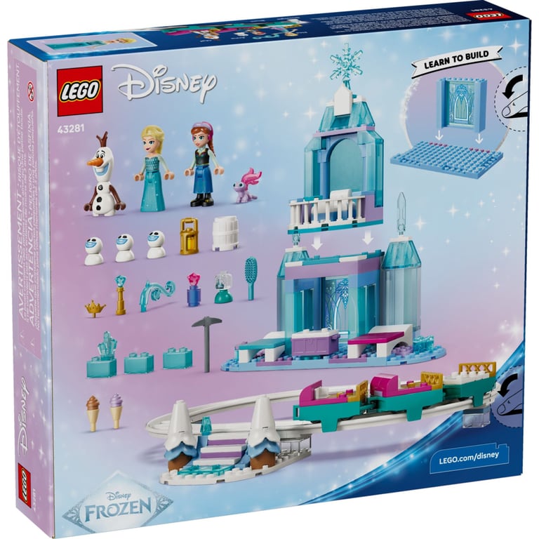 Конструктор LEGO Disney Princess Крижаний палац Ельзи та веселе катання на санчатах (43281) - фото 7