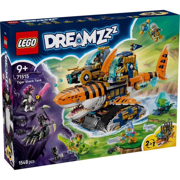 Конструктор LEGO DREAMZzz Танкер тигрова акула (71515) - фото 1