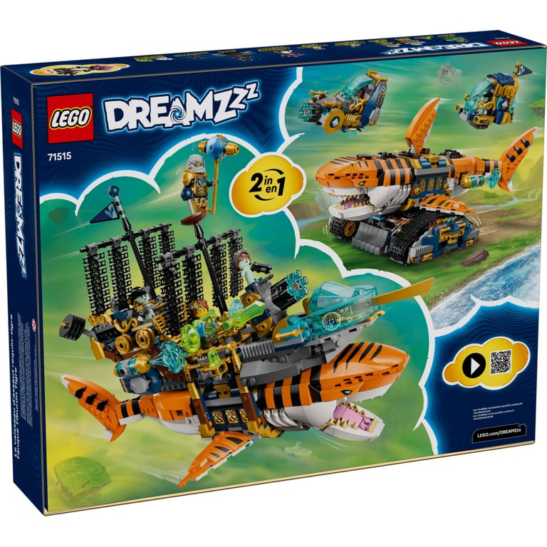Конструктор LEGO DREAMZzz Танкер тигрова акула (71515) - фото 7