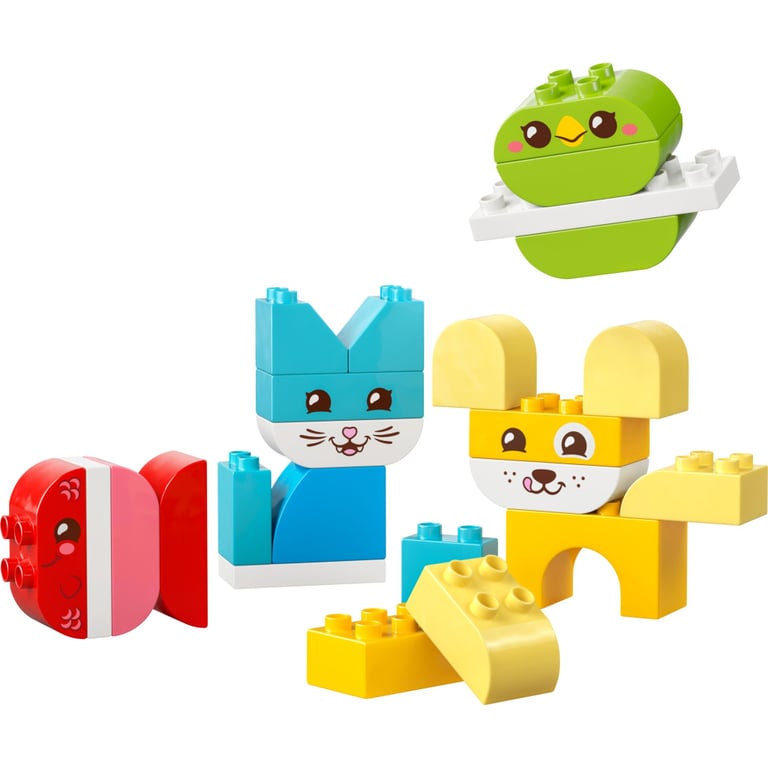 Конструктор LEGO DUPLO My First Чарівні творчі домашні улюбленці 3 в 1 (10477-) - фото 2