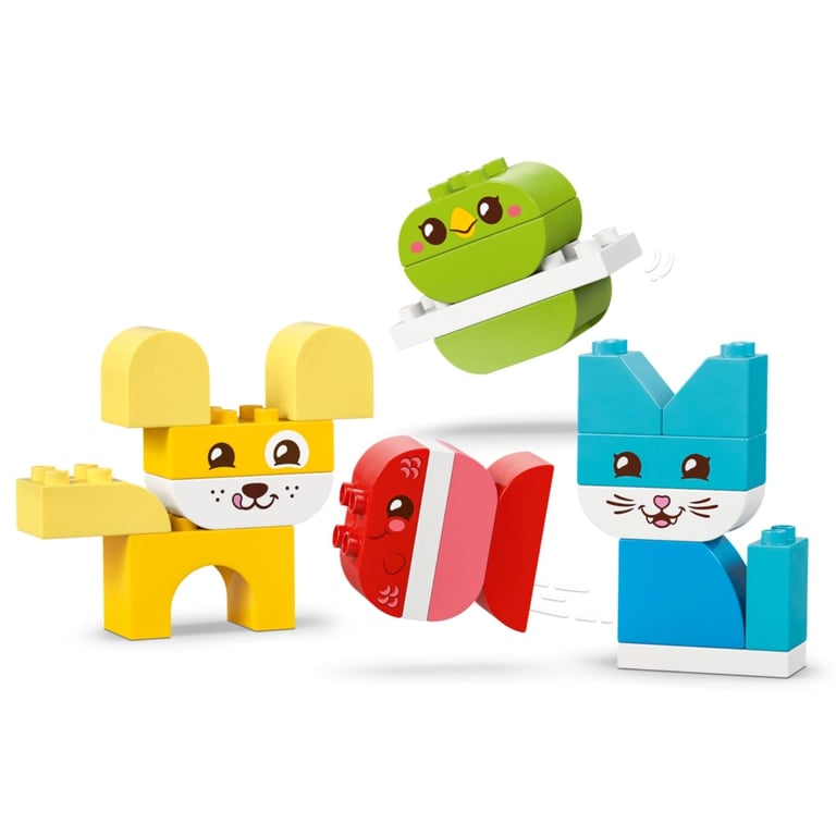 Конструктор LEGO DUPLO My First Чарівні творчі домашні улюбленці 3 в 1 (10477-) - фото 6