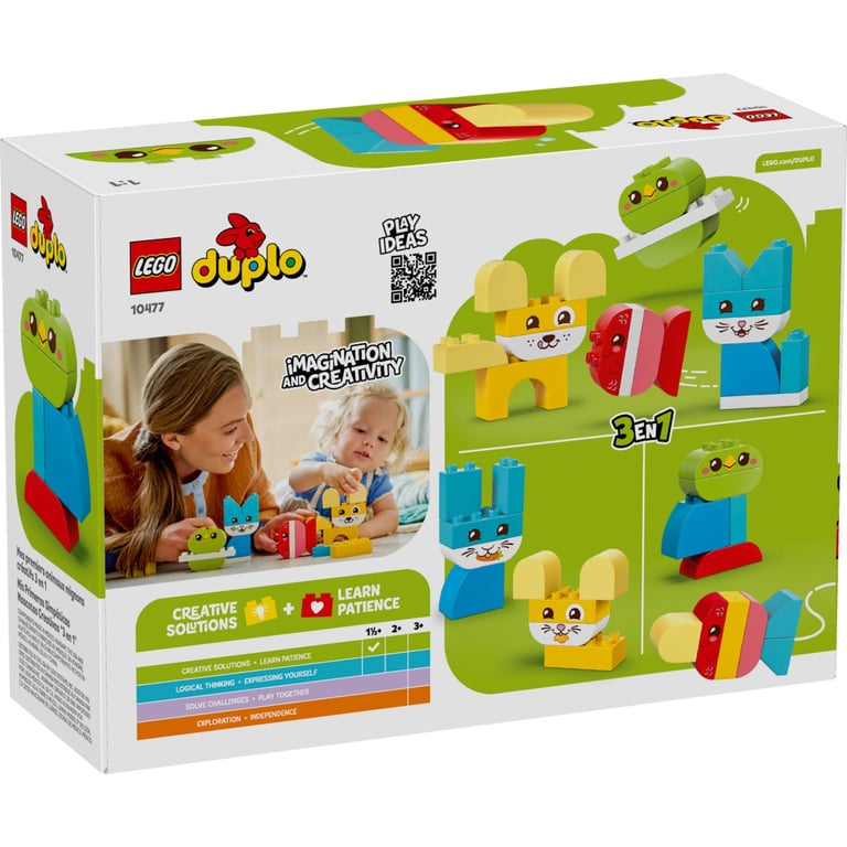 Конструктор LEGO DUPLO My First Чарівні творчі домашні улюбленці 3 в 1 (10477-) - фото 9