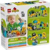 Конструктор LEGO DUPLO Town 3-в-1 Будівельна техніка (10475) - фото 9