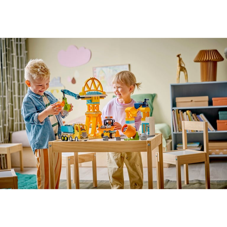 Конструктор LEGO DUPLO Town 3-в-1 Будівельний майданчик і техніка (10476) - фото 10
