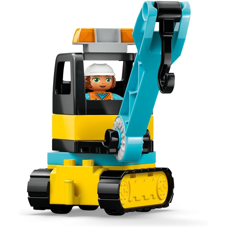 Конструктор LEGO DUPLO Town 3-в-1 Будівельний майданчик і техніка (10476) - фото 6