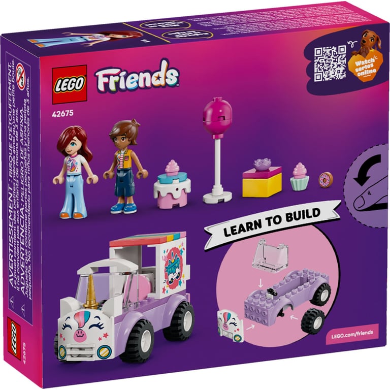Конструктор LEGO Friends Автомобіль для доставки тортів з єдинорогами (42675) - фото 6
