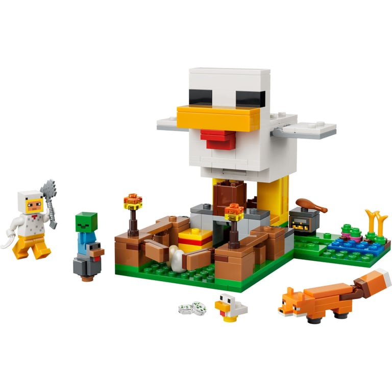 Конструктор LEGO Minecraft Куряча ферма (21585) - фото 2