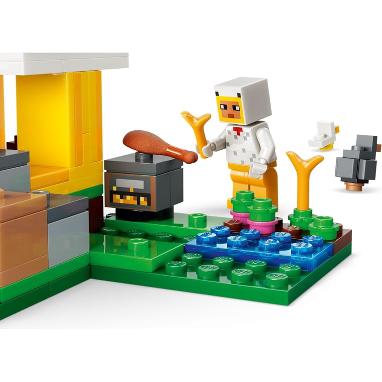 Конструктор LEGO Minecraft Куряча ферма (21585) - фото 6