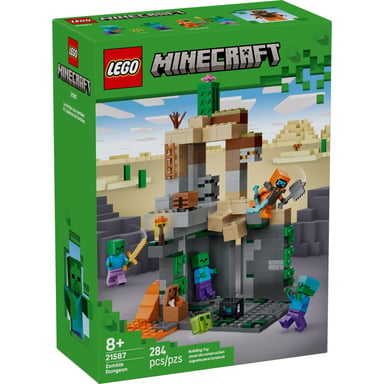 Конструктор LEGO Minecraft Підземелля зомбі (21587) - фото 1