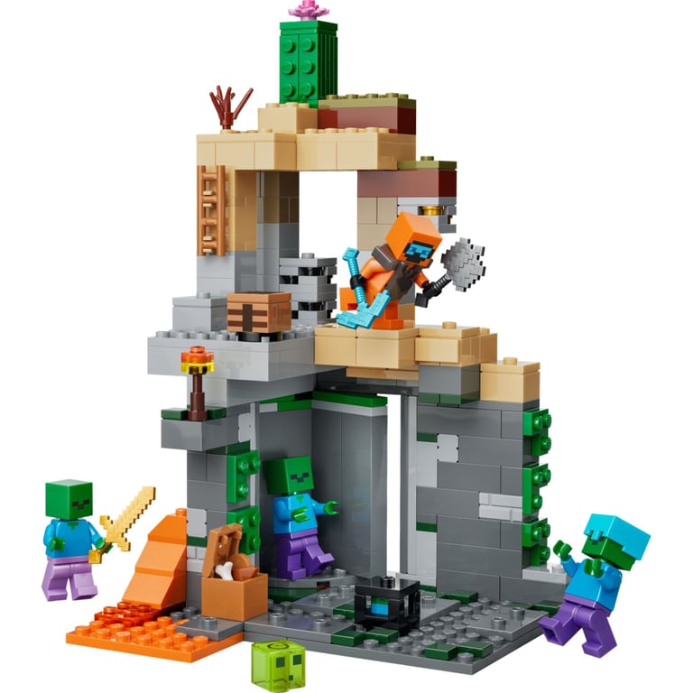 Конструктор LEGO Minecraft Підземелля зомбі (21587) - фото 2