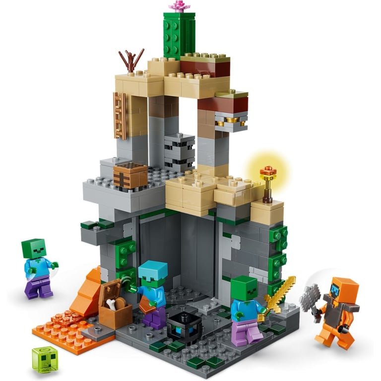 Конструктор LEGO Minecraft Підземелля зомбі (21587) - фото 3