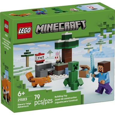 Конструктор LEGO Minecraft Пригоди Стіва в тайзі (21583) - фото 1