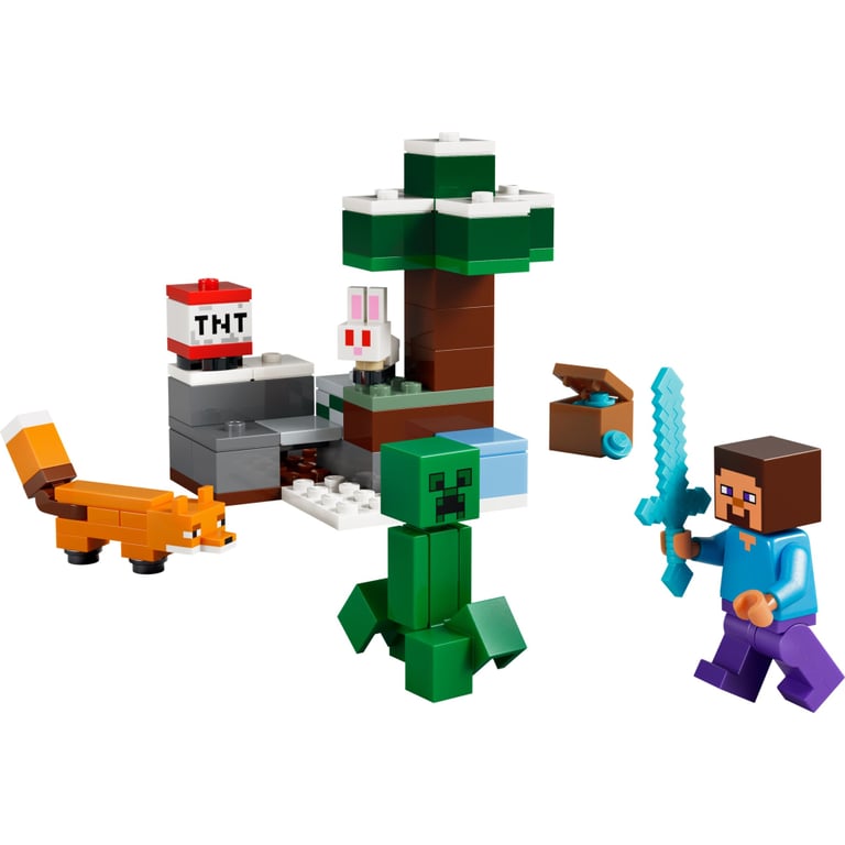 Конструктор LEGO Minecraft Пригоди Стіва в тайзі (21583) - фото 2