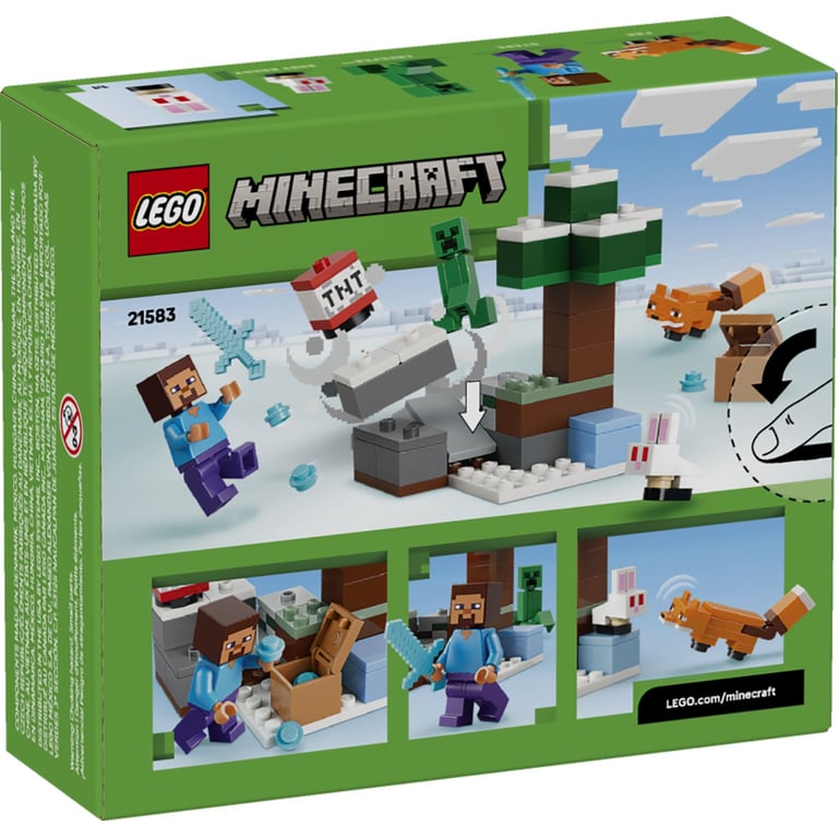 Конструктор LEGO Minecraft Пригоди Стіва в тайзі (21583) - фото 8