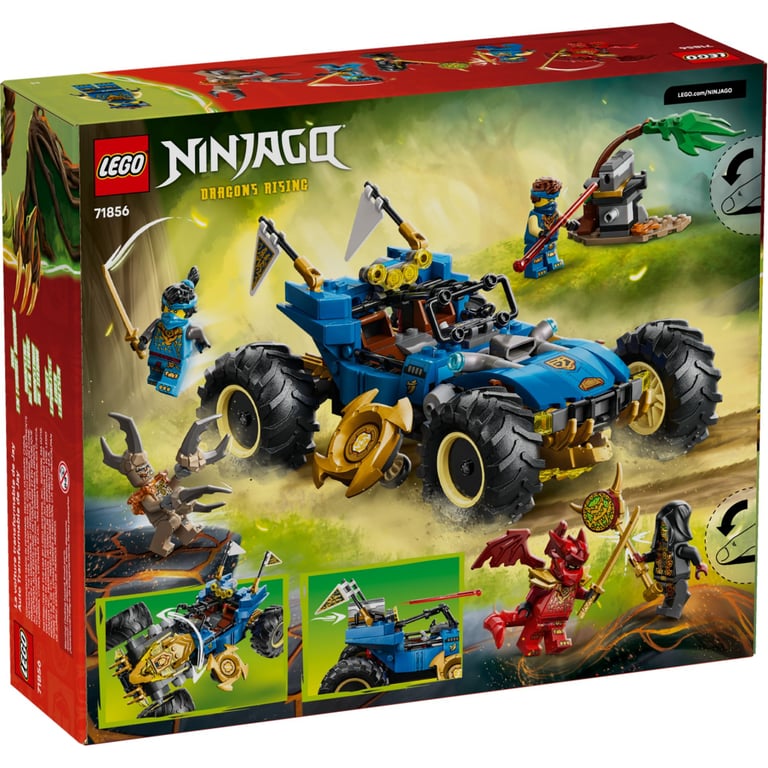 Конструктор LEGO Ninjago Автомобіль-трансформер Джея (71856) - фото 6