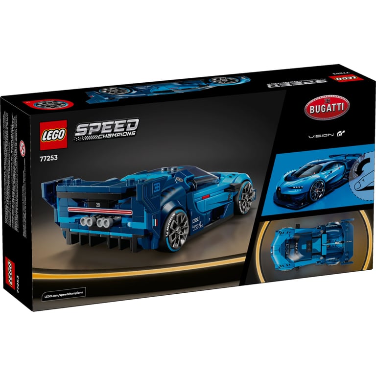 Конструктор LEGO Speed Champions Спортивний автомобіль Bugatti Vision GT Hyper (77253) - фото 7