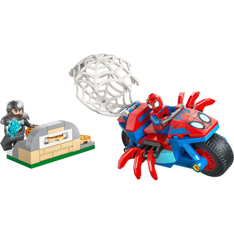 Конструктор LEGO Spidey Павук на мотоциклі проти Носорога (11206) - фото 2