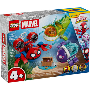 Конструктор LEGO Spidey Павук: Підводні транспортні засоби (11207) - фото 1