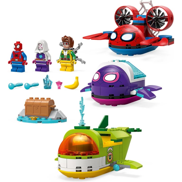 Конструктор LEGO Spidey Павук: Підводні транспортні засоби (11207) - фото 3