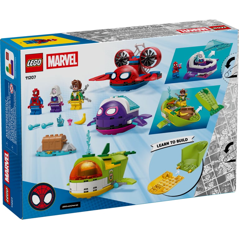 Конструктор LEGO Spidey Павук: Підводні транспортні засоби (11207) - фото 8