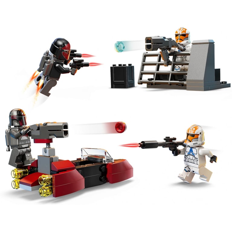 Конструктор LEGO Star Wars Бойовий комплект «Облога Мандалора» (75449) - фото 4