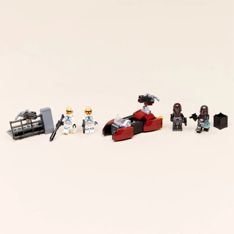 Конструктор LEGO Star Wars Бойовий комплект «Облога Мандалора» (75449) - фото 9