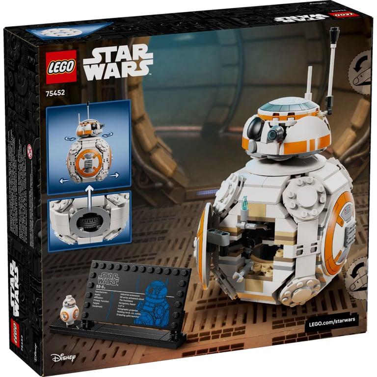 Конструктор LEGO Star Wars Дроїд-астромеханік BB-8 (75452) - фото 6