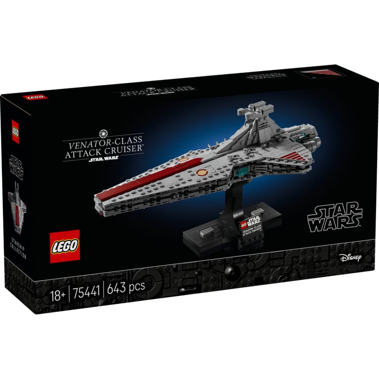 Конструктор LEGO Star Wars Зоряний крейсер класу «Венатор» (75441-) - фото 1
