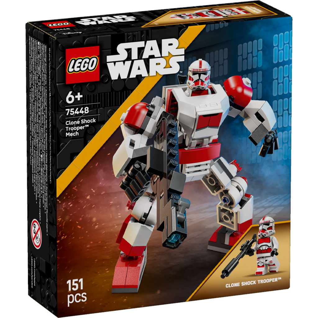 Конструктор LEGO Star Wars Робот ударного клону-солдата (75448-) - фото 1 Конструктор LEGO Star Wars Робот ударного клону-солдата (75448-) - фото 1