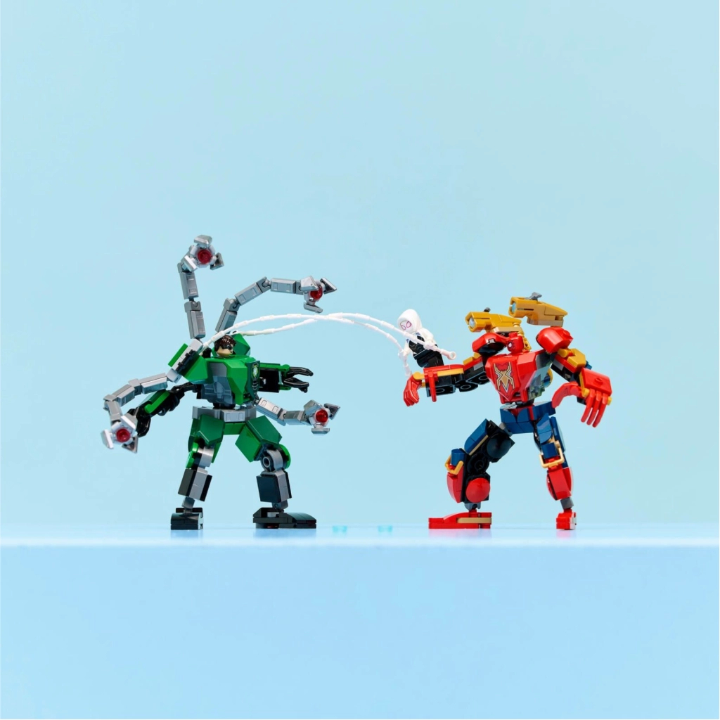 Конструктор LEGO Super Heroes Битва роботів: Людина-павук vs. Доктор Восьминог (76338) - фото 10 Конструктор LEGO Super Heroes Битва роботів: Людина-павук vs. Доктор Восьминог (76338) - фото 10