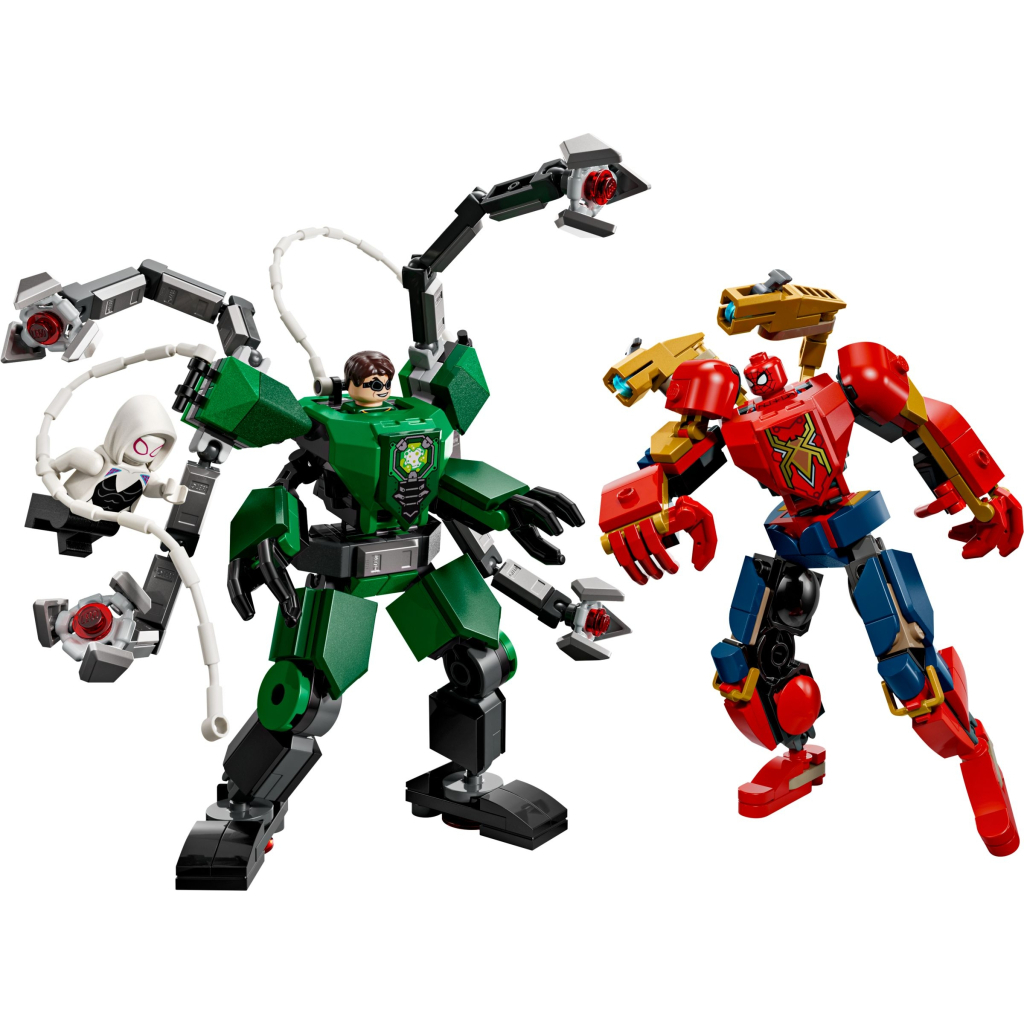 Конструктор LEGO Super Heroes Битва роботів: Людина-павук vs. Доктор Восьминог (76338) - фото 2 Конструктор LEGO Super Heroes Битва роботів: Людина-павук vs. Доктор Восьминог (76338) - фото 2