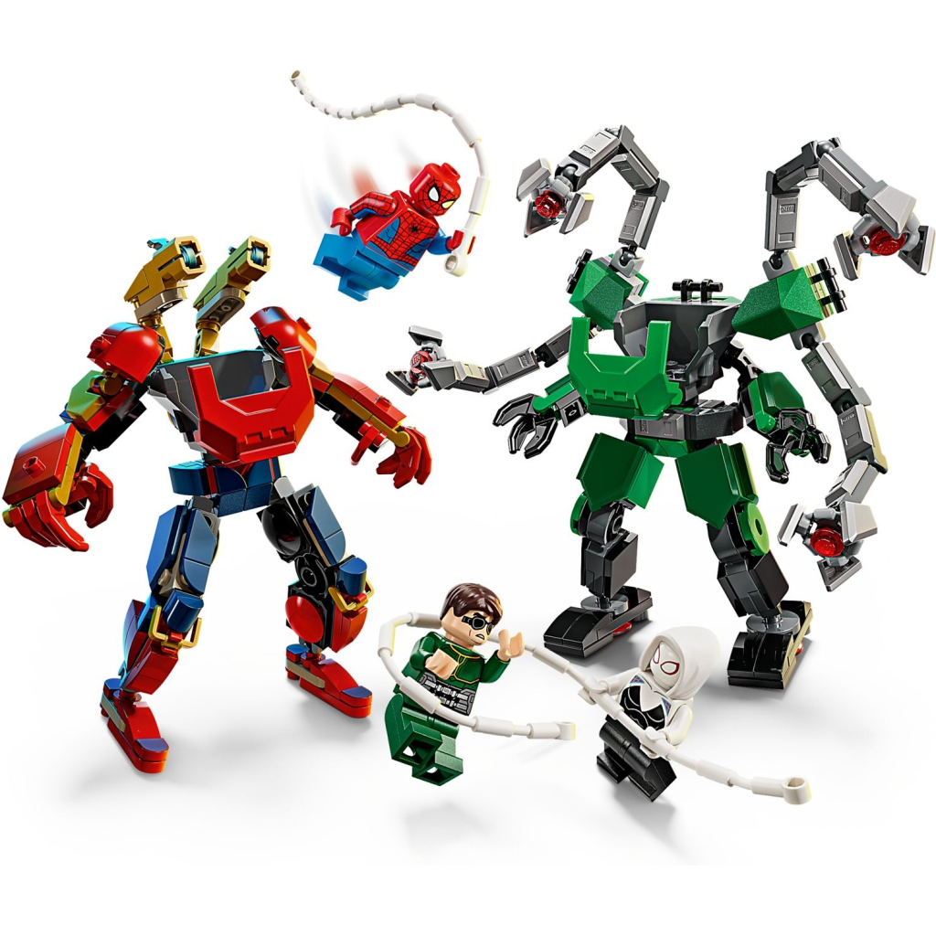 Конструктор LEGO Super Heroes Битва роботів: Людина-павук vs. Доктор Восьминог (76338) - фото 4 Конструктор LEGO Super Heroes Битва роботів: Людина-павук vs. Доктор Восьминог (76338) - фото 4