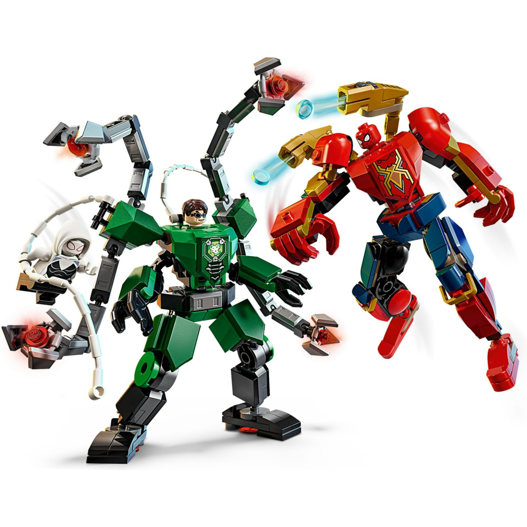 Конструктор LEGO Super Heroes Битва роботів: Людина-павук vs. Доктор Восьминог (76338) - фото 5 Конструктор LEGO Super Heroes Битва роботів: Людина-павук vs. Доктор Восьминог (76338) - фото 5