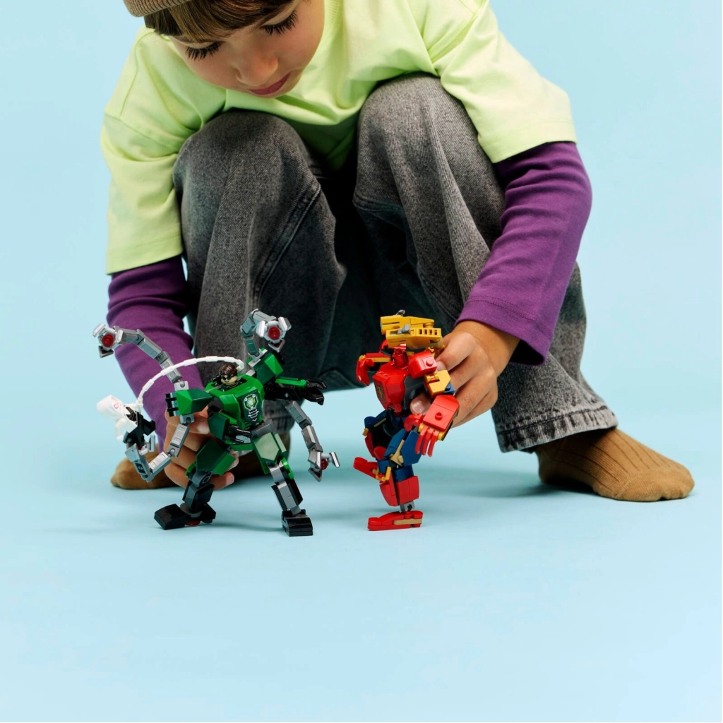 Конструктор LEGO Super Heroes Битва роботів: Людина-павук vs. Доктор Восьминог (76338) - фото 9 Конструктор LEGO Super Heroes Битва роботів: Людина-павук vs. Доктор Восьминог (76338) - фото 9